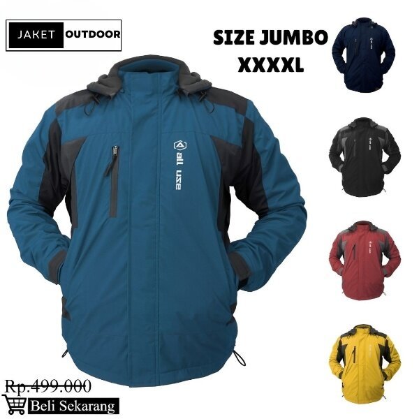 Jaket Gunung Pria Anti Air Tebal–Windproof Waterproof Outdoor Hiking -Jaket Outdoor Pria Wanita Gunu