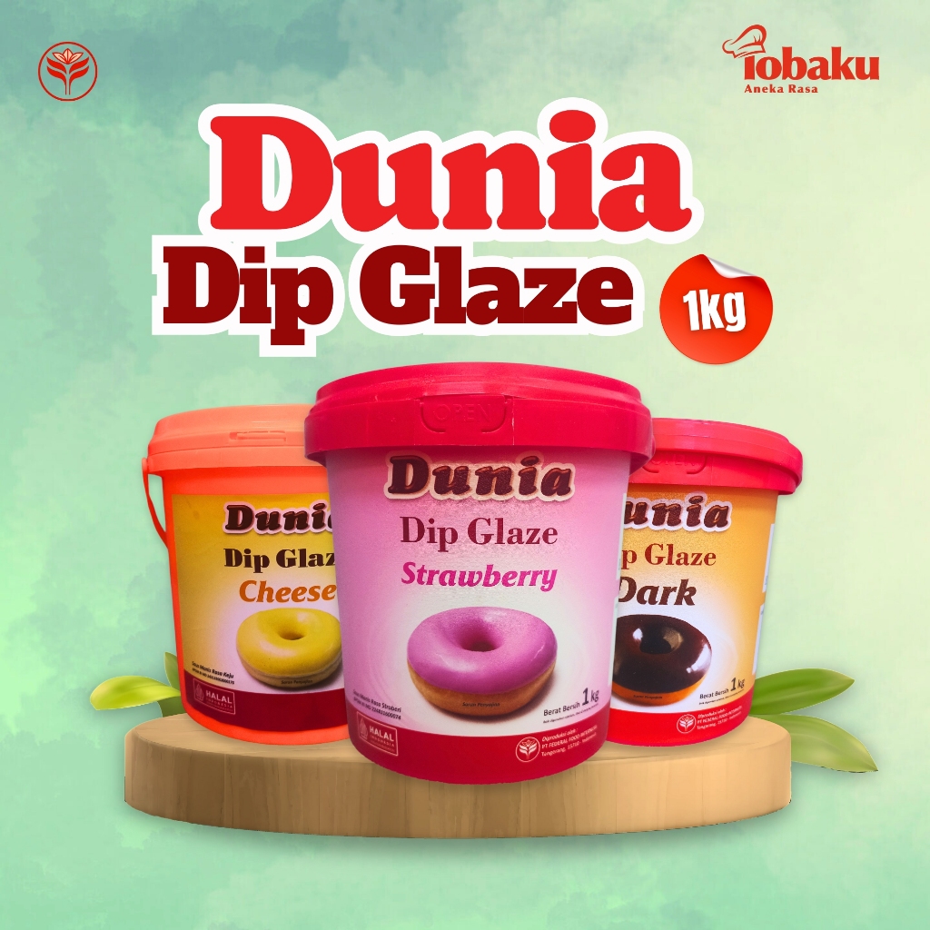 

Dunia DIP GLAZE Selai Saus Manis Kemasan Bucket 1kg _