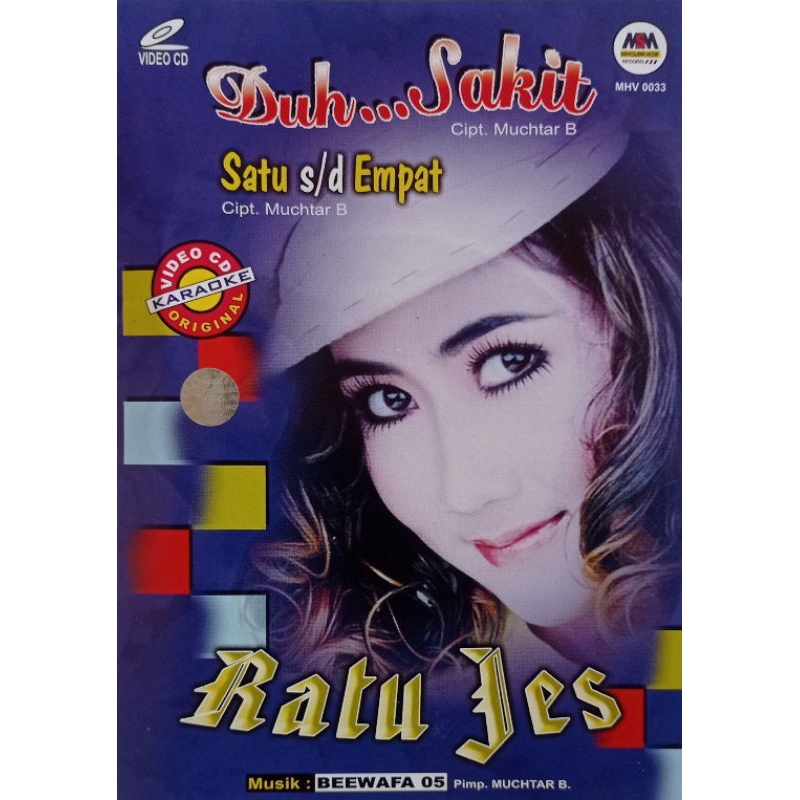 VCD ORIGINAL DANGDUT RATU JASS ALBUM DUH SAKIT (MAHESWARA MUSIK RECORDS)