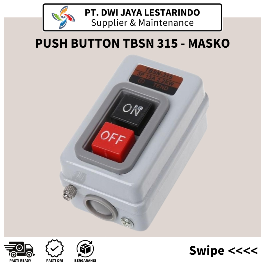Masko Power Push Button On / Off TBSN-315 Premium Quality