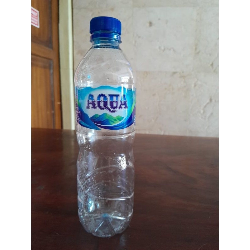 

botol aqua bekas 600ml