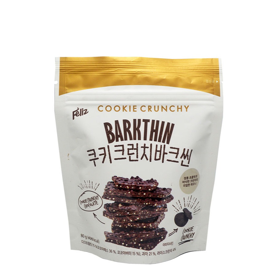 

FELIZ COOKIE CRUNCHY BARKTHIN 80 G