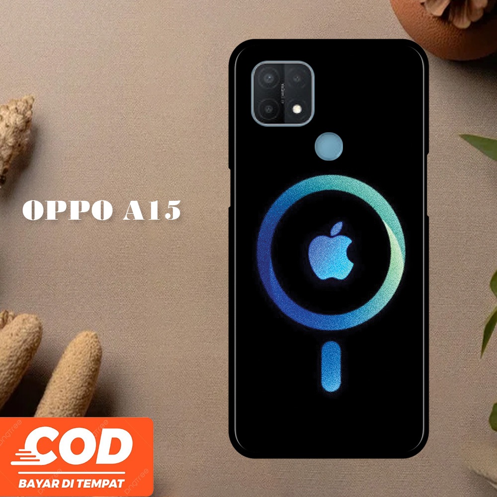 [A23] Ip Bulat Casing OPPO A15 Case Pelindung Hp Keren Lucu Viral Unisex Terbaru