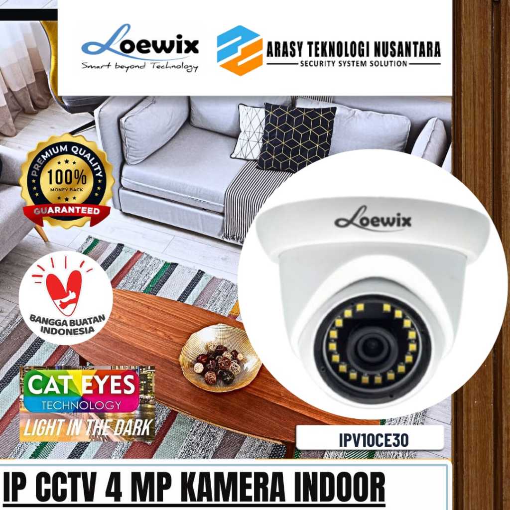 LOEWIX CCTV KAMERA 4 MP IP INDOOR IPF10CE30