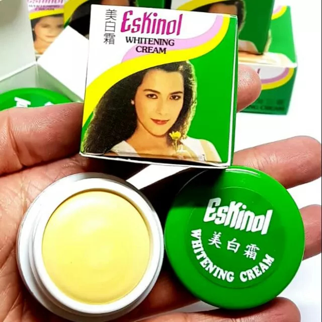 Eskinol Whitening Cream/Eskinol/Pearl Cream Wajah/Alas Bedak/Krim Mutiara