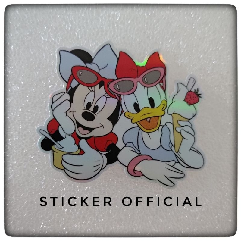 

sticker Minne and Donal helogram