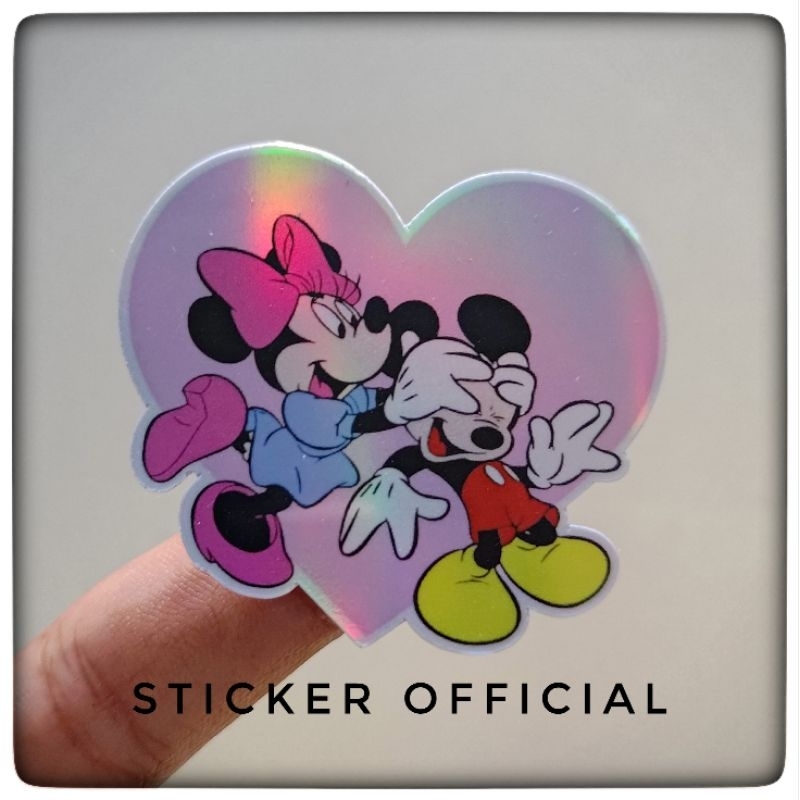 

sticker miky mouse love