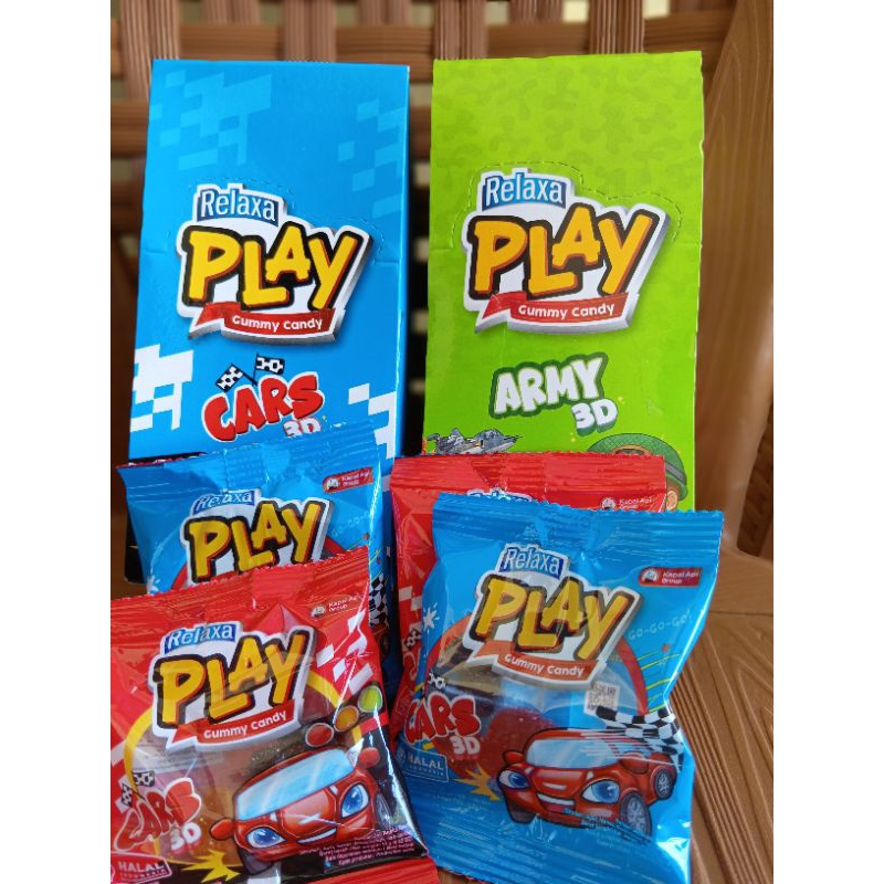 

RELAXA PLAY GUMMY CANDY ISI 12/ BOX