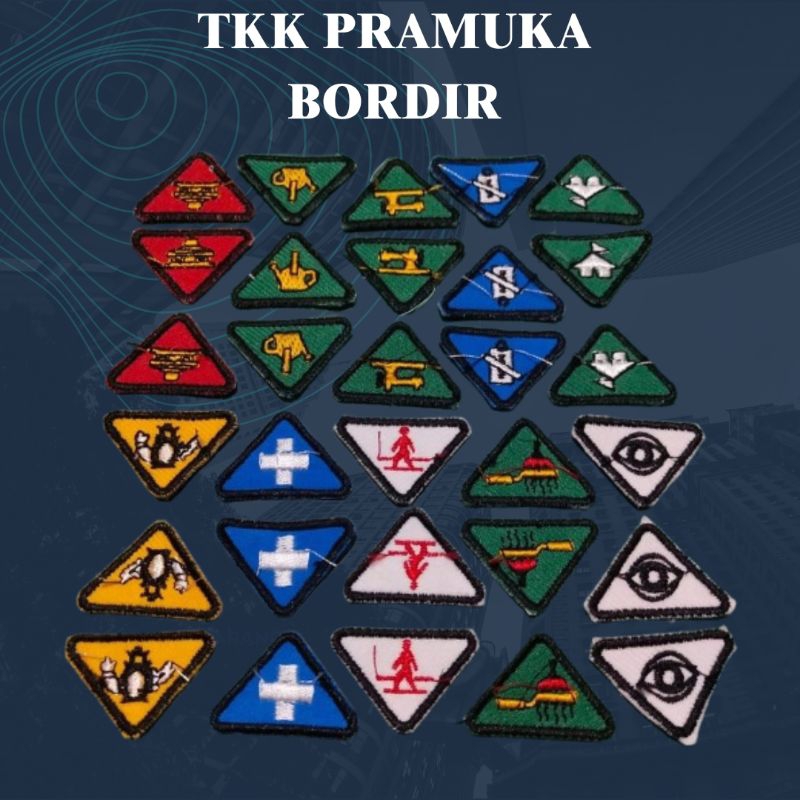 TKK Siaga Pramuka TKK Pramuka Bordir Premium