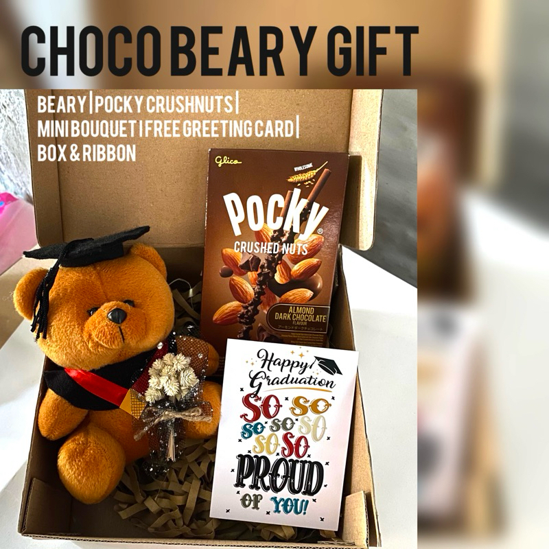 

Choco Beary Gift | Kado Ulang Tahun Cewek Cowok | Hadiah Wisuda | Kado Ulang Tahun | Gift Box | Boneka Wisuda