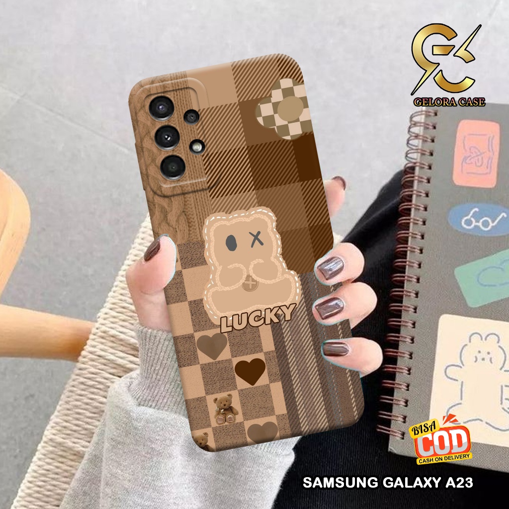 Softcase Samsung Galaxy A23 - Geloracase - Casing Samsung Galaxy A23 - Motif case Lucu - Samsung - S