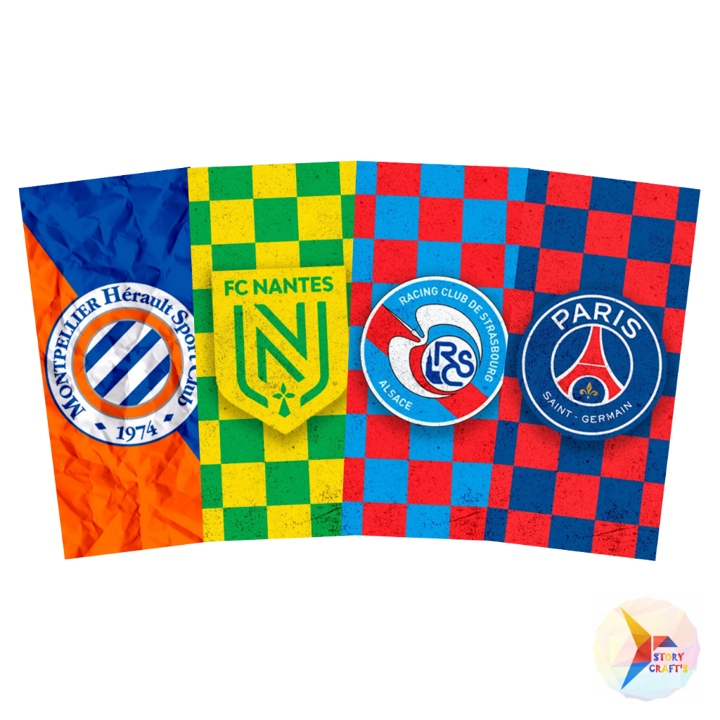 

Hiasa Scrapbook Pembatas Buku Club Bola Liga Prancis Ligue 1 Prancis