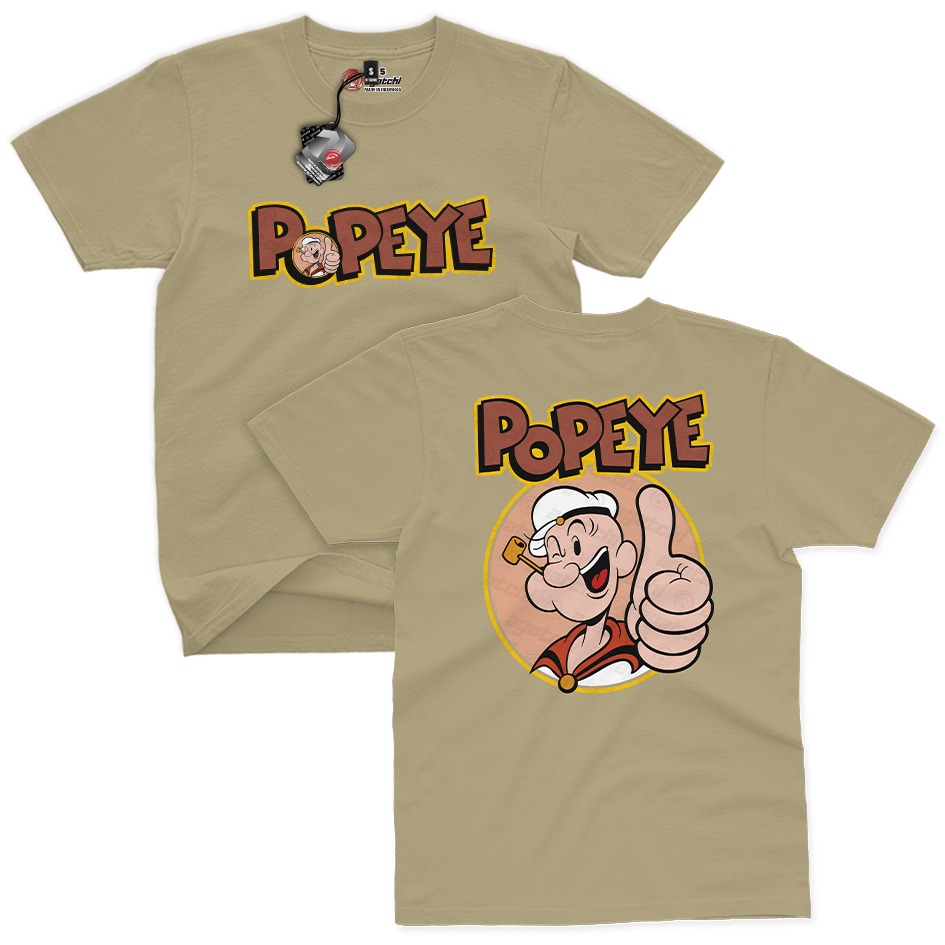 Baju Kaos Atasan Anak Laki - Laki Motif Popeye Pelaut / Kaos Anak Karakter Popeye Keren