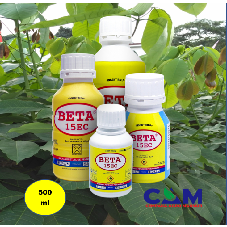 BETA 15 EC 500 ML | Insektisda Beta Sipermetrin 15 gr/lt
