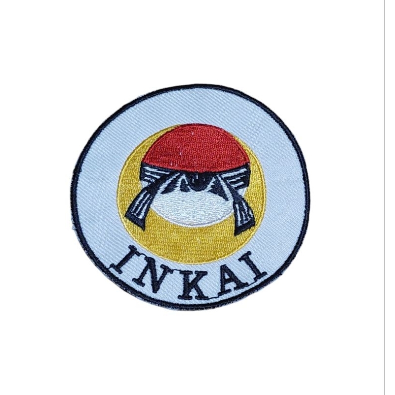 Logo Bed Emblem Bordir Karate INKAI
