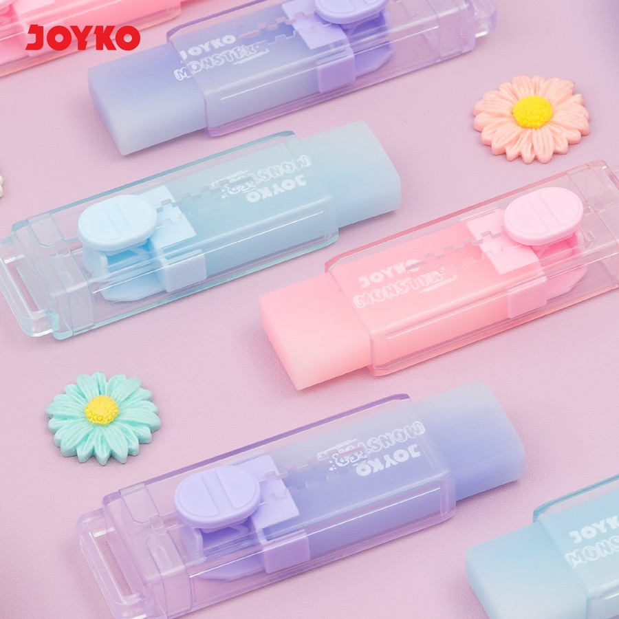 

Penghapus Eraser Push and Pull Joyko ER-147 Hi Monster Free Refill