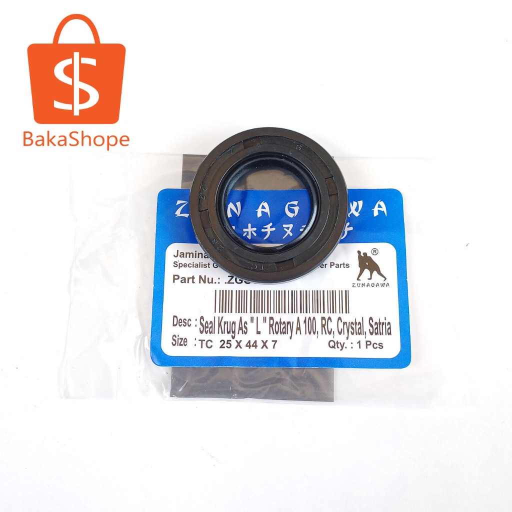 Seal Kruk As Kiri TC 25 X 44 X 7 A100 RC100 Crystal Satria