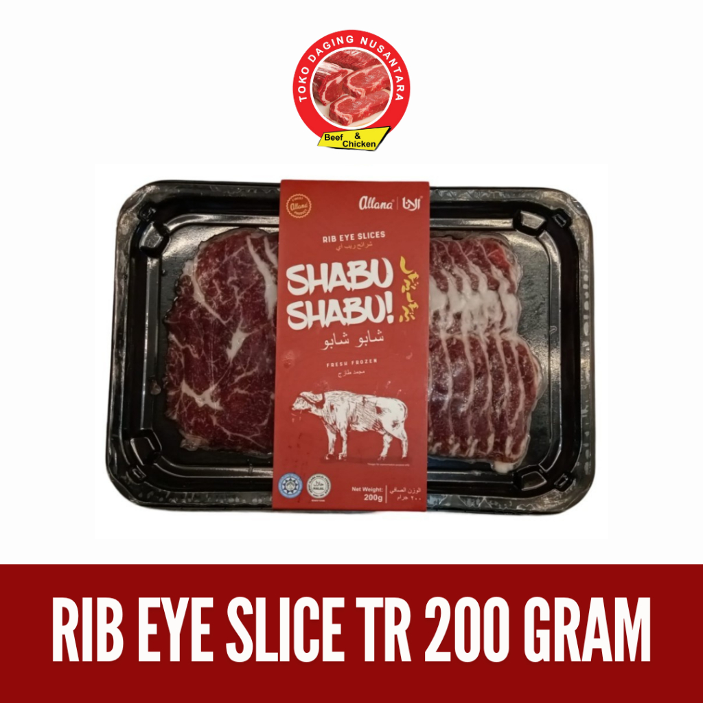 

Rib Eye Slice TR 200 Gram