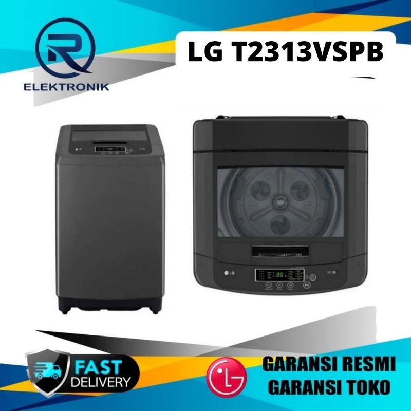 LG T2313VSPB MESIN CUCI TOP LOADING 1 TABUNG 13 KG INVERTER T2313VSPB