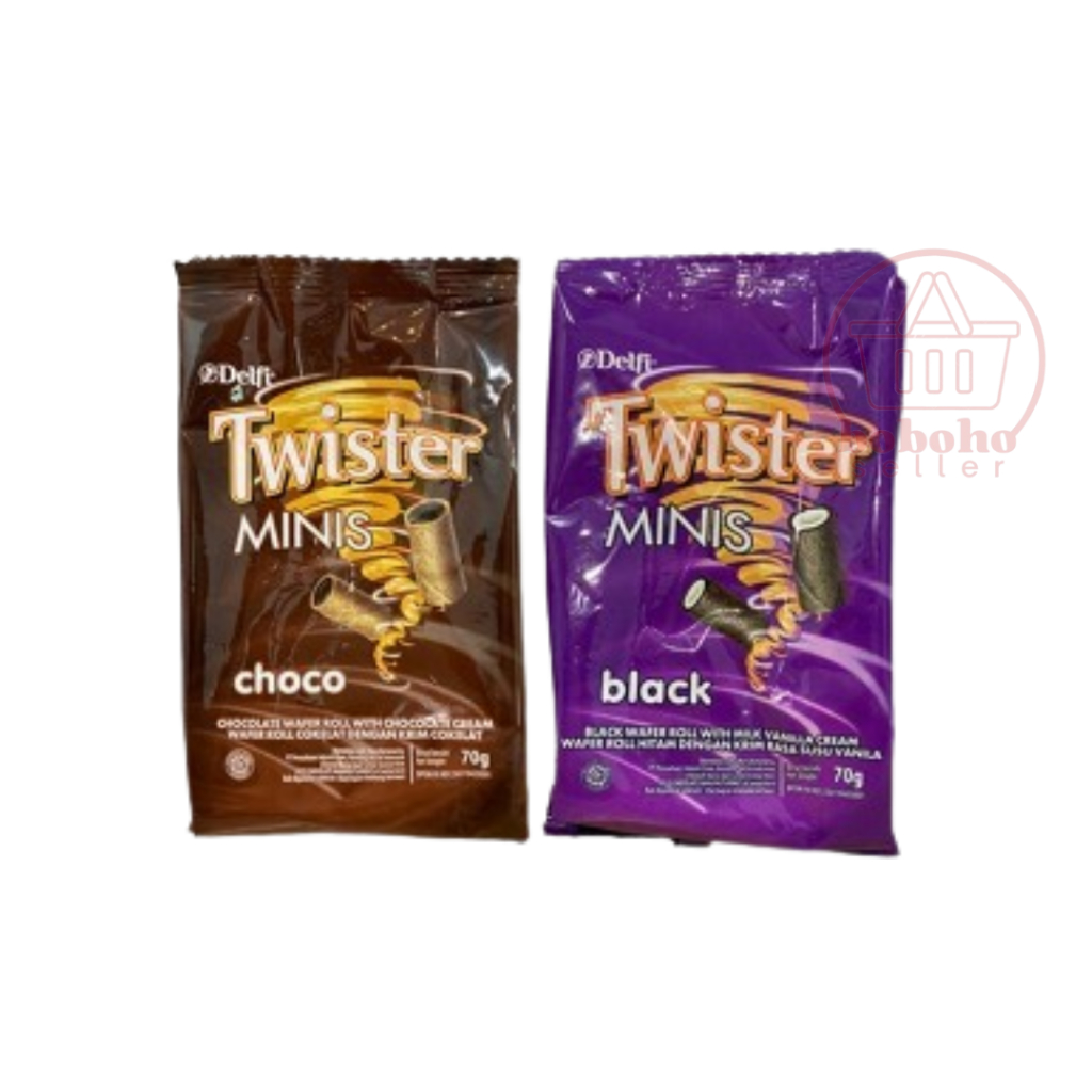 

Twister Minis Wafer Roll Mini Choco Black Vanilla 70gr