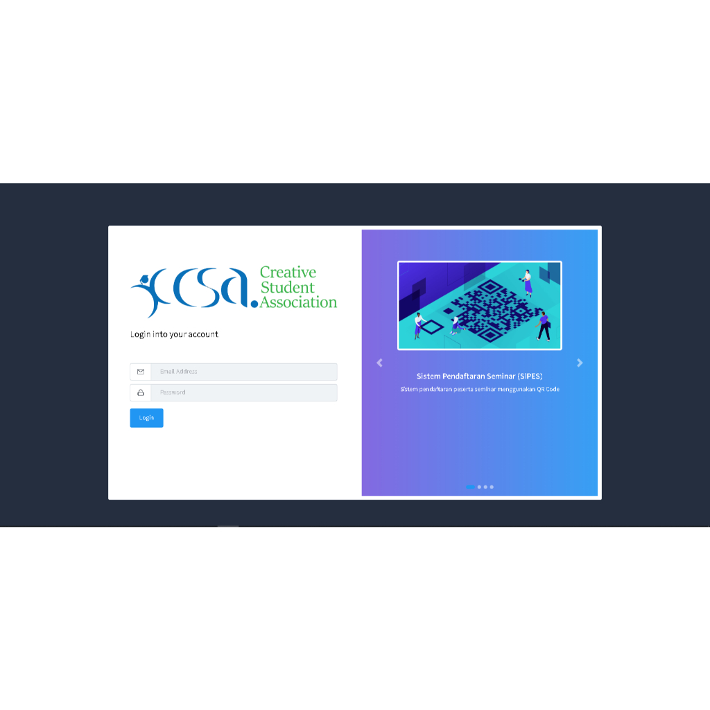 Aplikasi Pendaftaran Seminar dengan QR Code (Codeigniter)