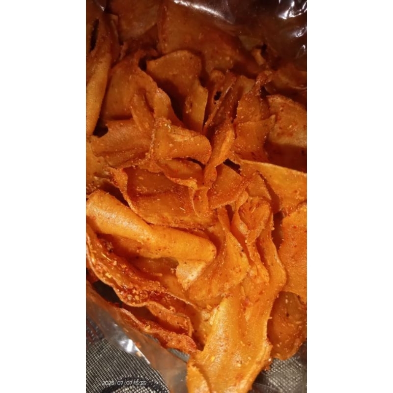 

KERIPIK SINGKONG PEDAS DAN GURIH (KRIPSET) - 250gr