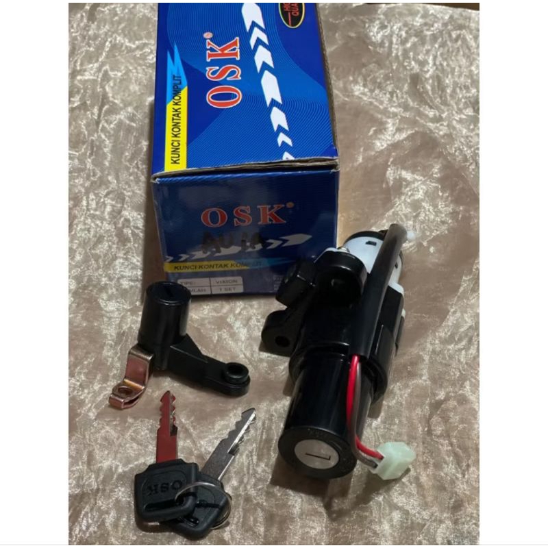 [1 SET] KUNCI KONTAK VIXION SET KUNCI JOK OSK KONTAK ASSY VIXION PLUS KUNCI JOK KONTAK SET VIXION KO
