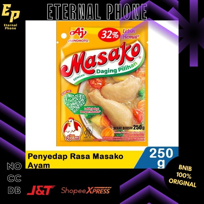 

Masako Bumbu Kaldu Ayam 250 gr