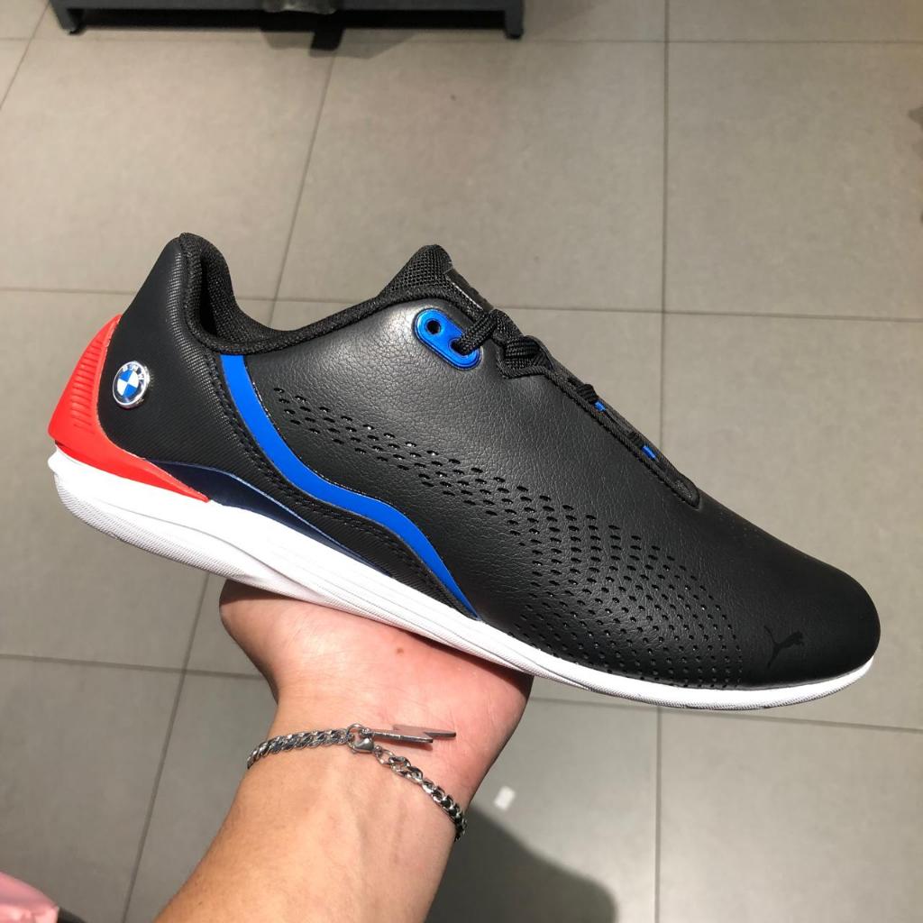 Puma Sepatu Sneakers Kasual Bmw Mms Drift Cat Decima Black-Pop 307304 04