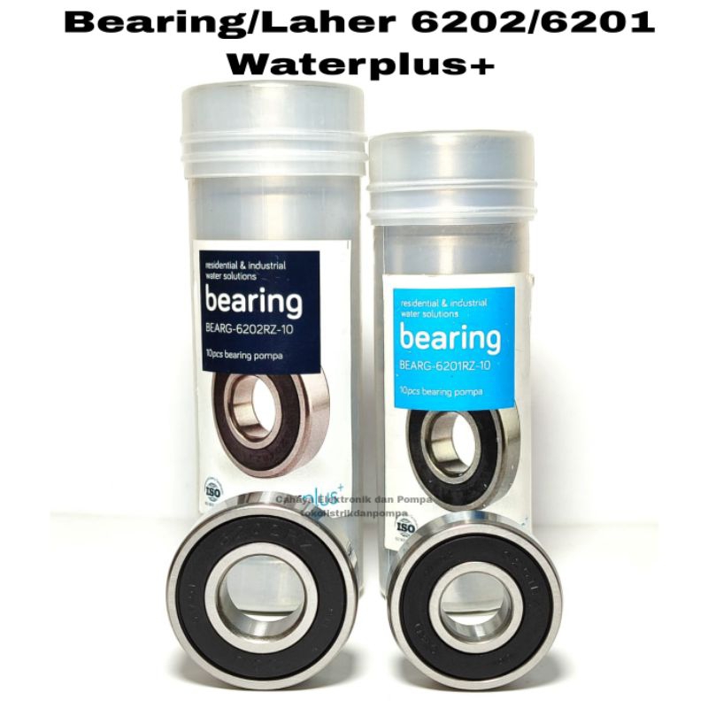 Laher Bearing Waterplus+ 6201-6202 BEARG-6201RZ-6202RZ/Laher Bearing Waterplus+ 6201-6202 BEARG-6201