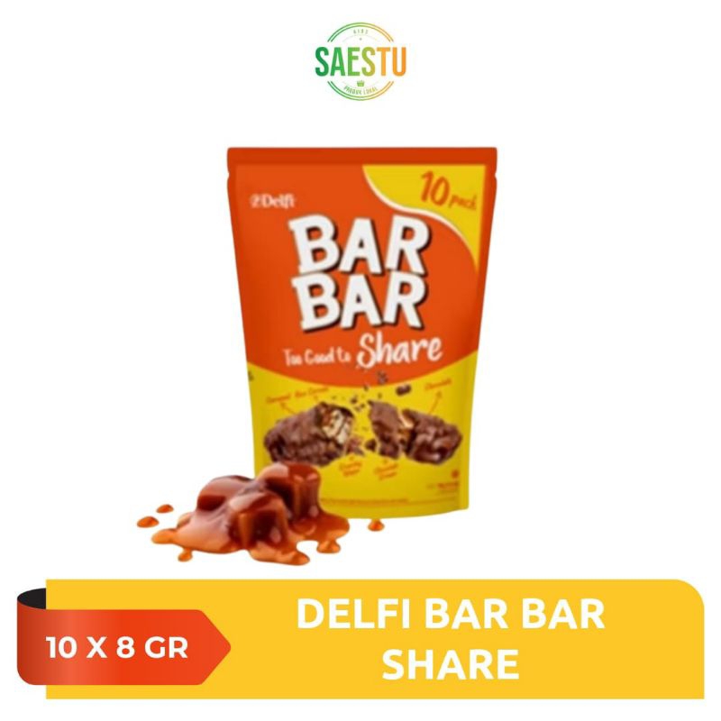 

Delfi Bar Bar Share 10 x 8 gr