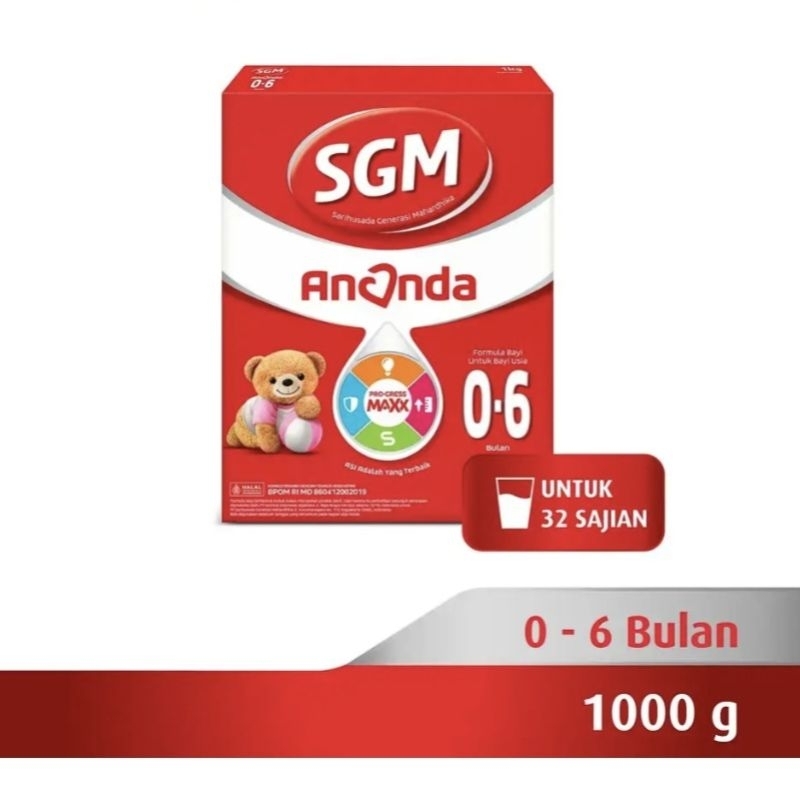 

SGM ANANDA 0 6 BULAN 0-6 BULAN SUSU BUBUK BAYI BARU LAHIR SGM EKSPLOR