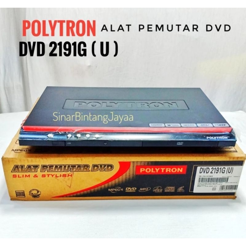 DVD PLAYER POLYTRON 2165G 2167G 2268G 2191G 2192G 2165 2191 2192 2167 2268 G (U) USB FLASHDISK CD VC