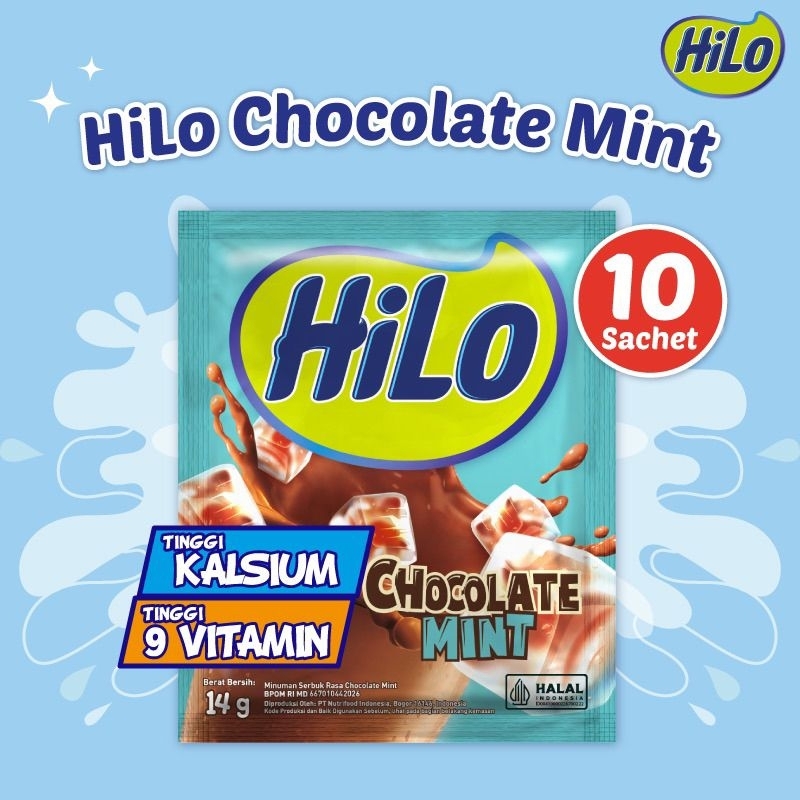 

Hilo Chocolate Mint 14gr x 10 Sachet