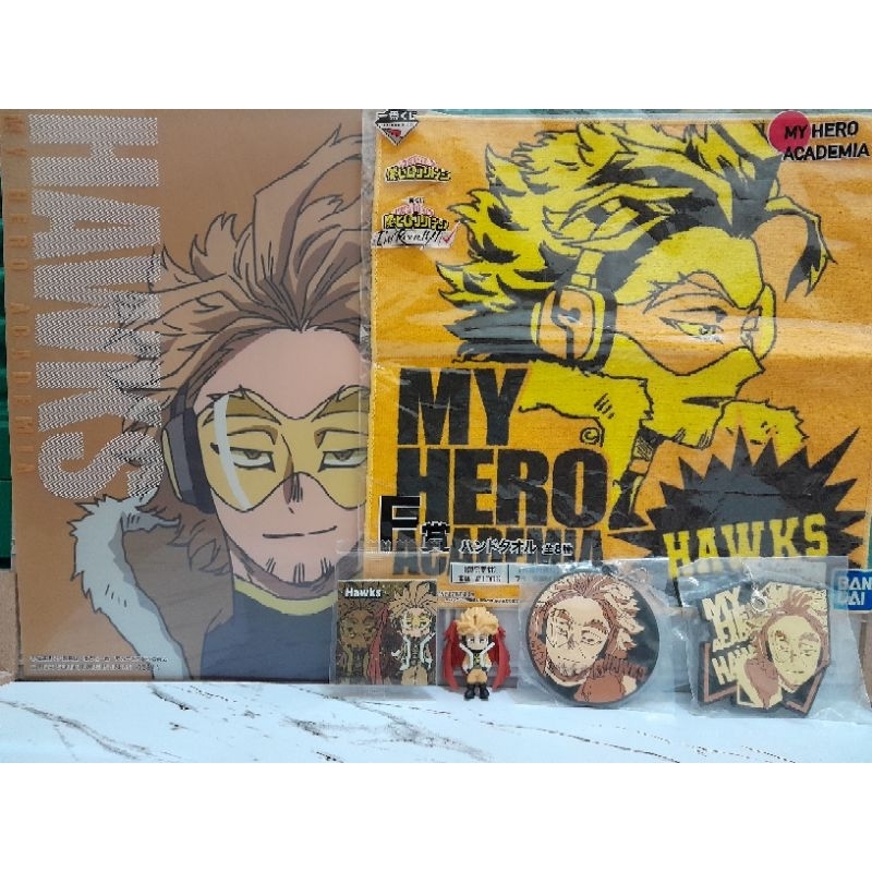 Hand Towel Hawks / Keigo Takami - K Prize (Ichiban Kuji) Official Merchandise My Boku No Hero Academ