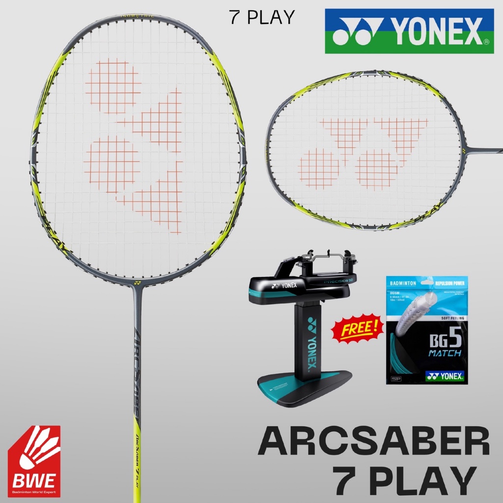 YONEX ARCSABER 7 PLAY - RAKET YONEX ORIGINAL 100%