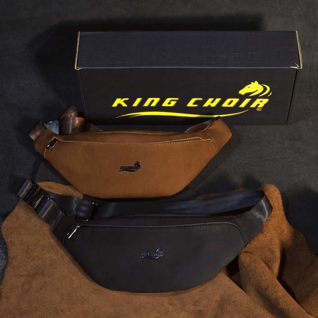 Waist Bag Kulit Sapi Asli 100% | Waist Bag Kulit Premium