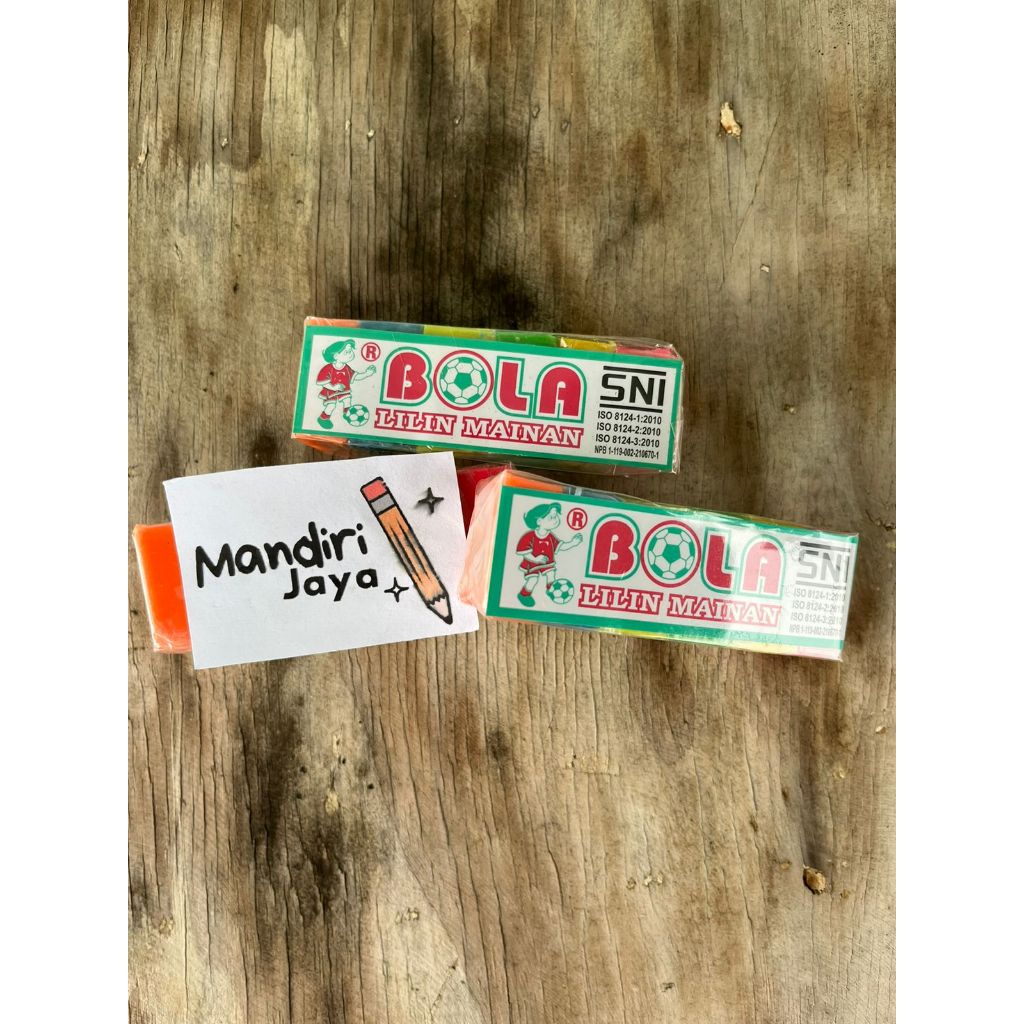 

Lilin mainan / Plastisin Lilin mainan merk Bola