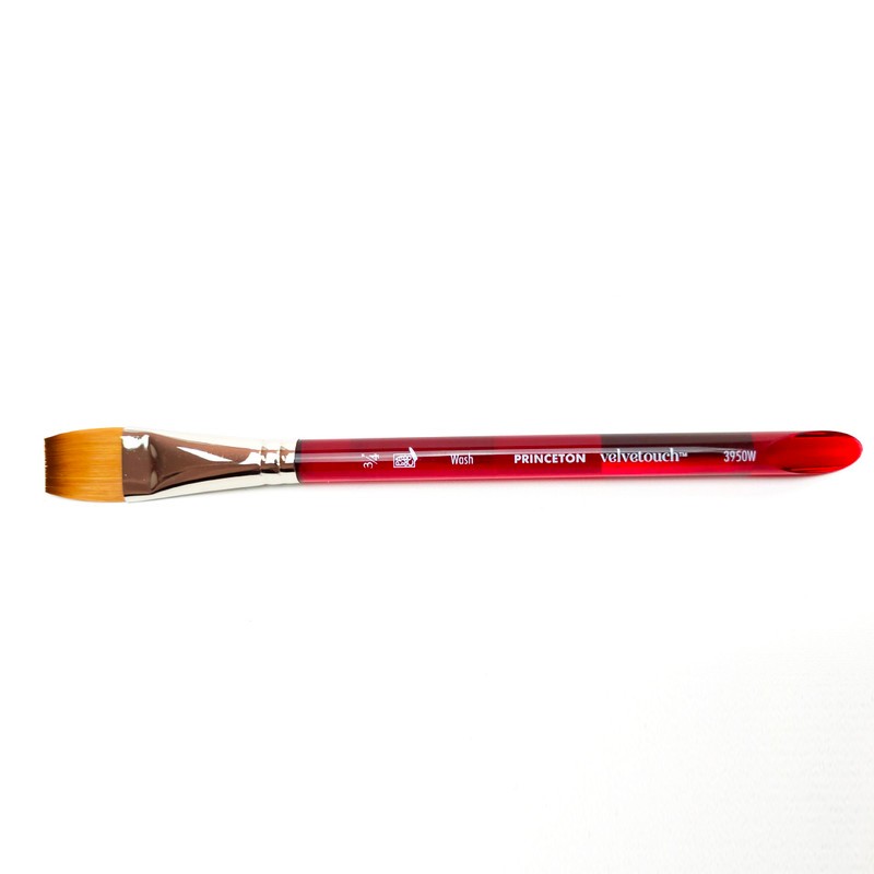 

Princeton Velvetouch Synthetic Short Handle Wash