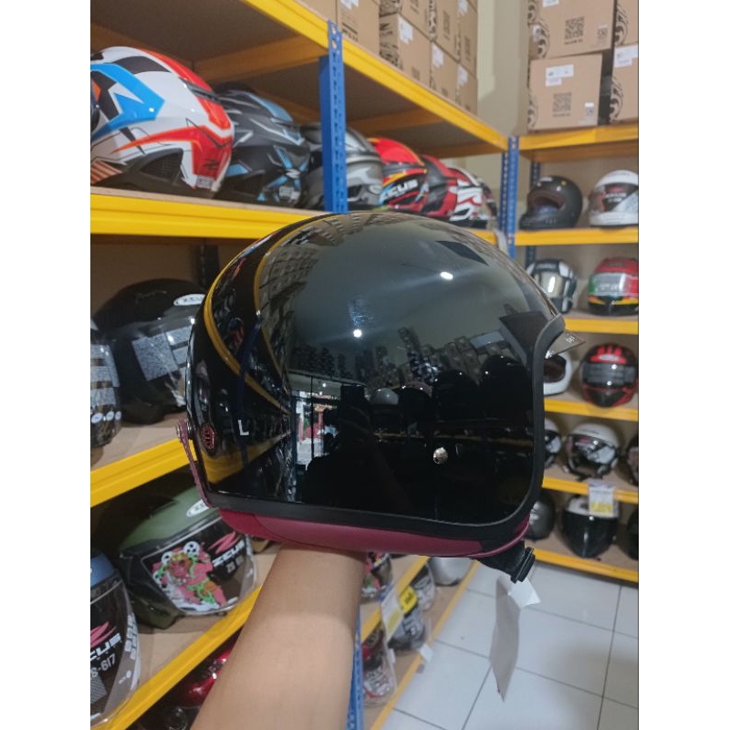 Helm Mds magnum solid - mds magnum solid original