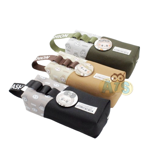 

Tempat Pensil Kanvas Labubu / Pencil Case Labubu + Pin