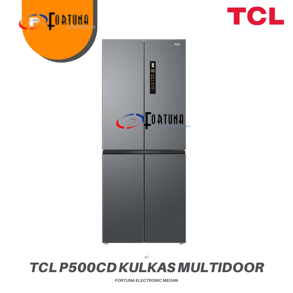TCL KULKAS MULTI DOOR P500CD INVERTER 439 LITER