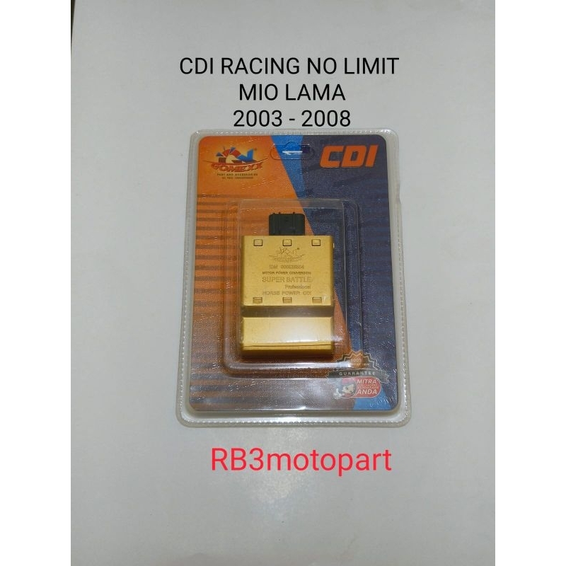 CDI RACING NO LIMIT GOMEXX MIO LAMA ( 5TL ) DIBAWAH TAHUN 2008