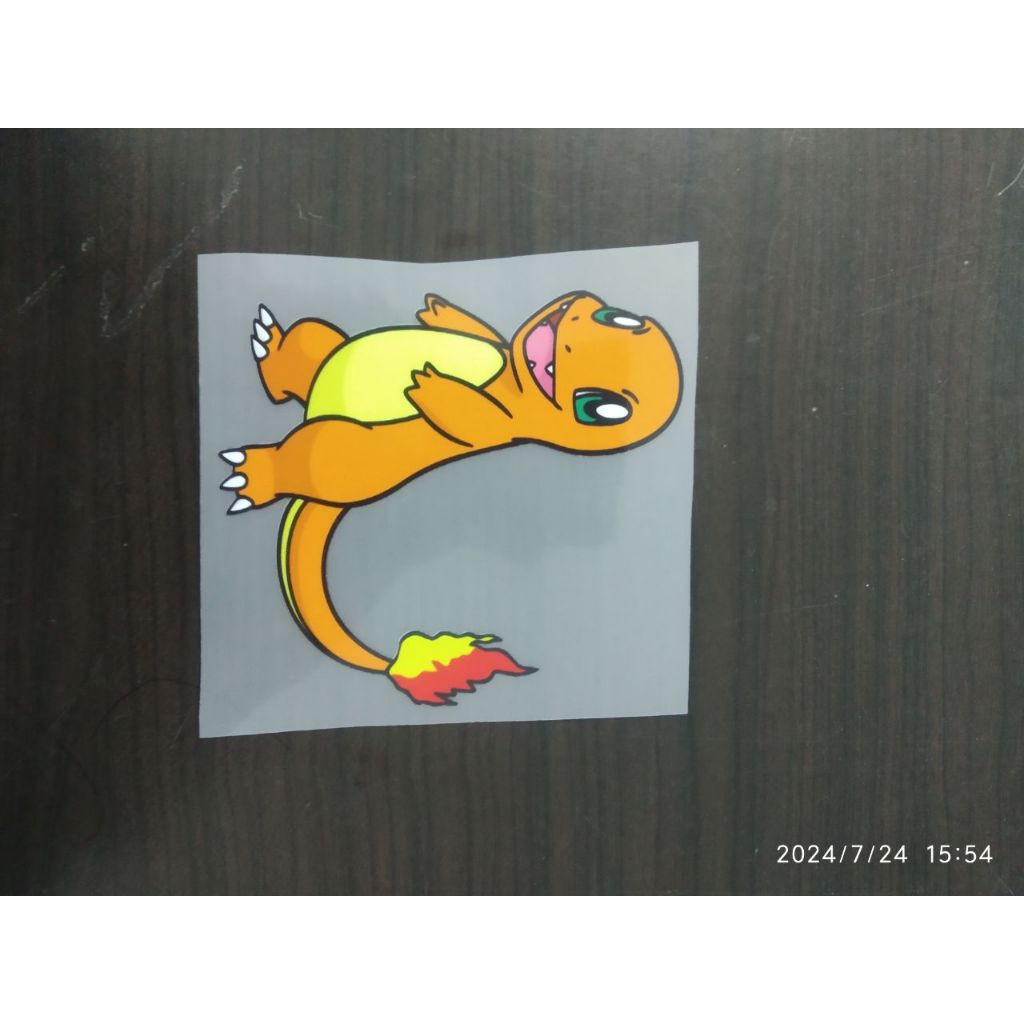 

SABLON STIKER DTF SATUAN VERSI POKEMON UKURAN 8 - 9 CM