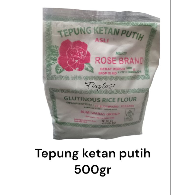 

Tepung ketan putih rosebrand 500gr