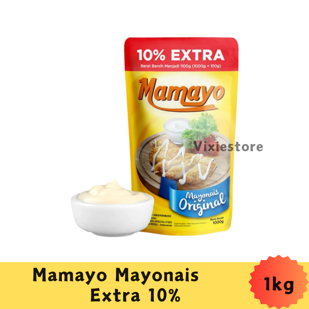 

Mamayo Mayonaise Extra 10% 1kg - Mayonais Mayones