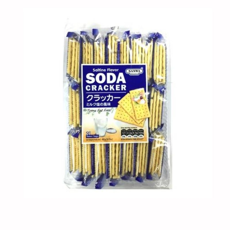

SANWA SODA CRACKER SALTINE 480GR - KUUSTORE