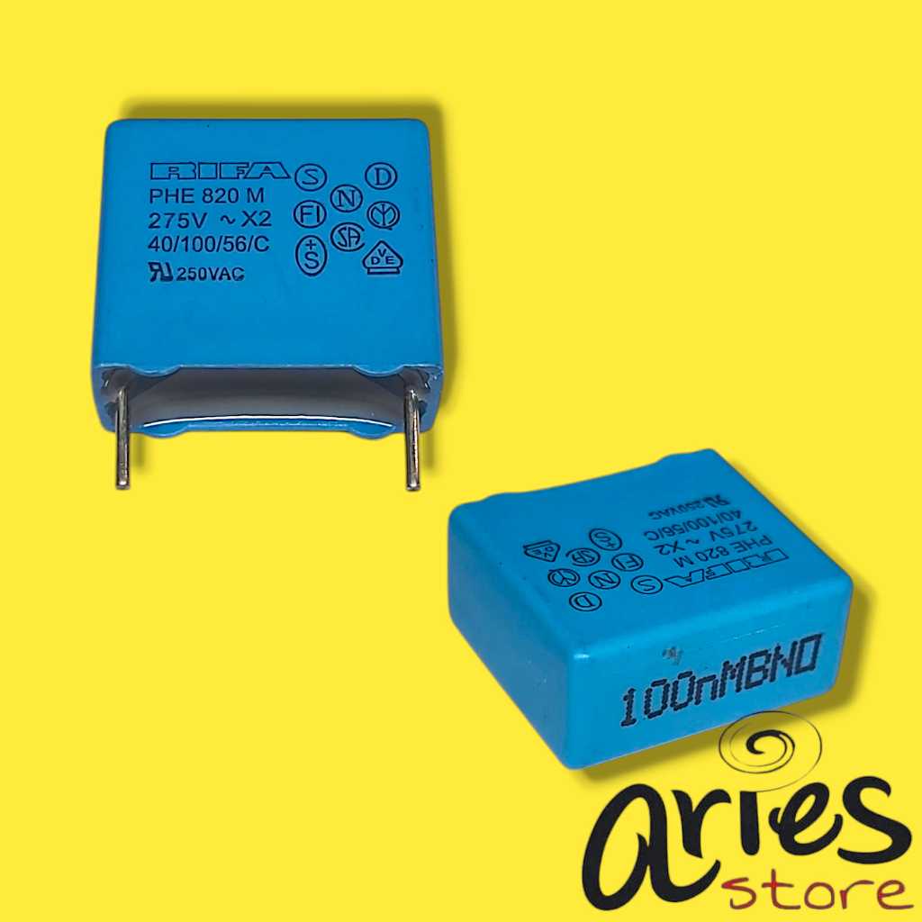 CAPASITOR MKP BIRU 100n 275v