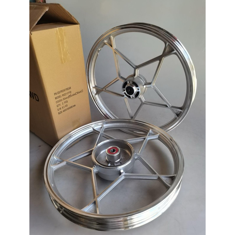 velg mutakin model enkei japan bintang SUZUKI RGR 150 thunder 125 RX KING RXK RXS RXZ ring 18 velg b