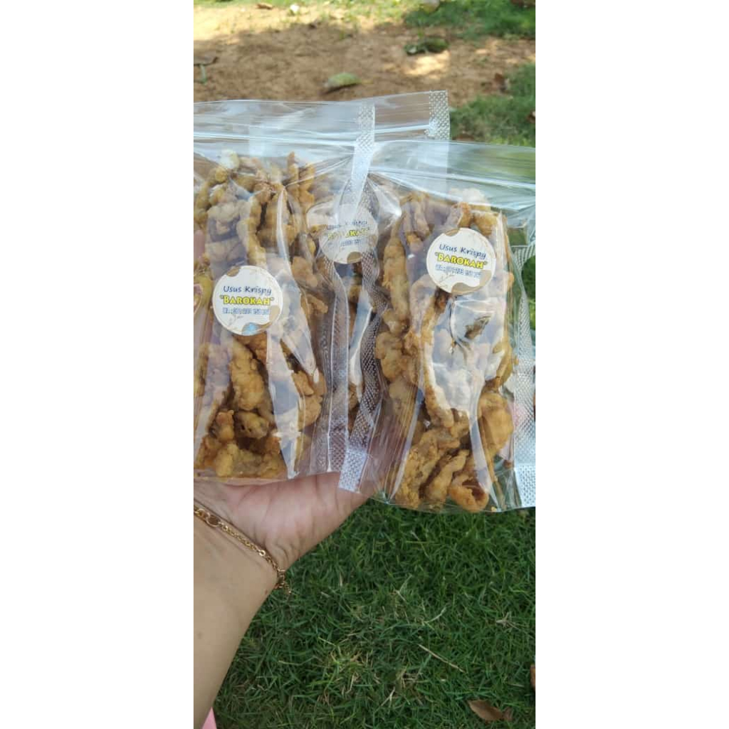 

Jual Usus Ayam Krispy 50 Gram ( BAROKAH )